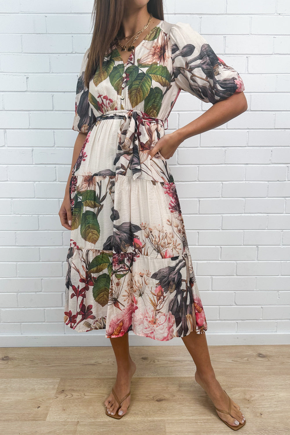 Robe Florale Avoine