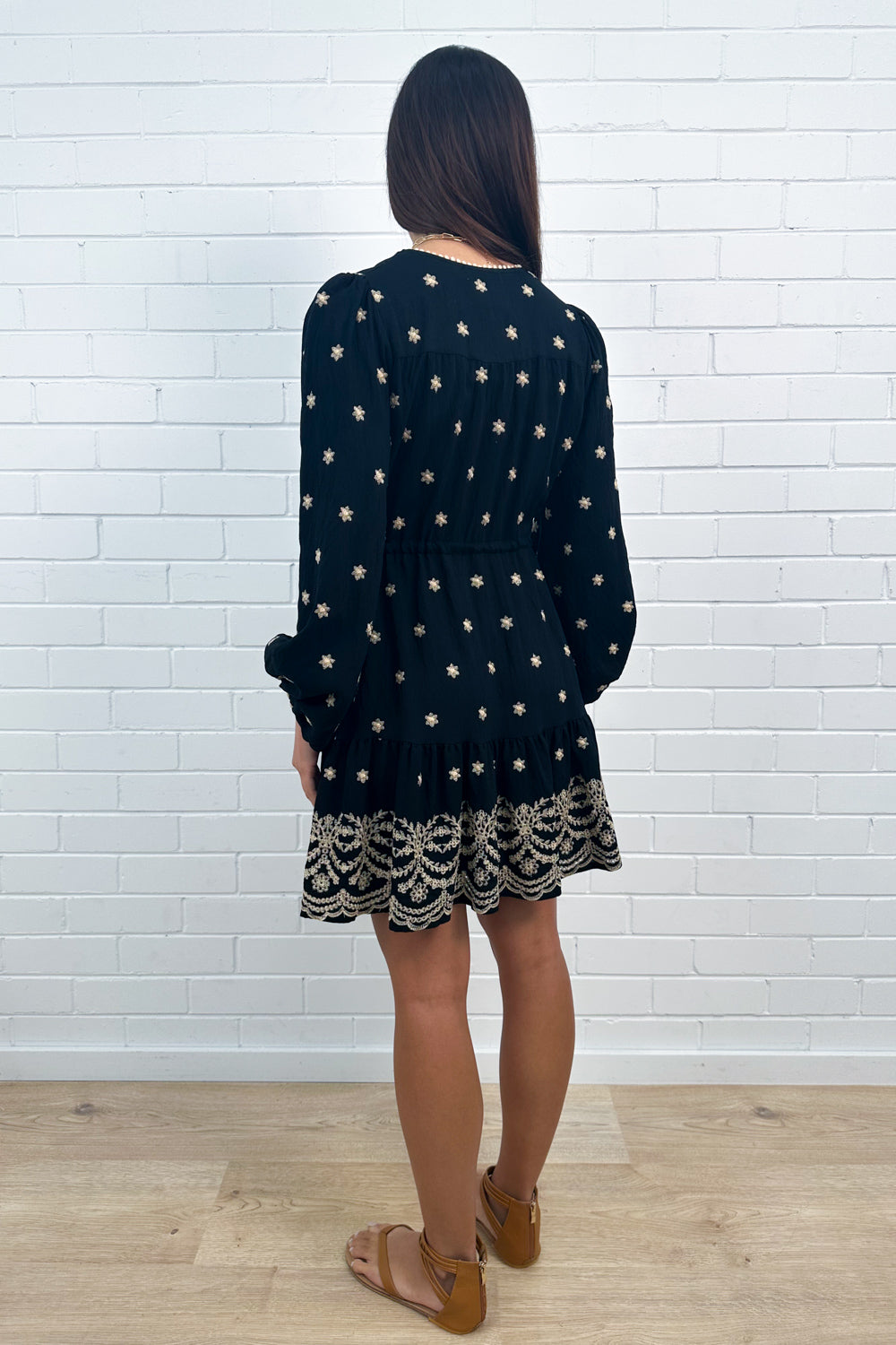 Robe imprimée Black Star