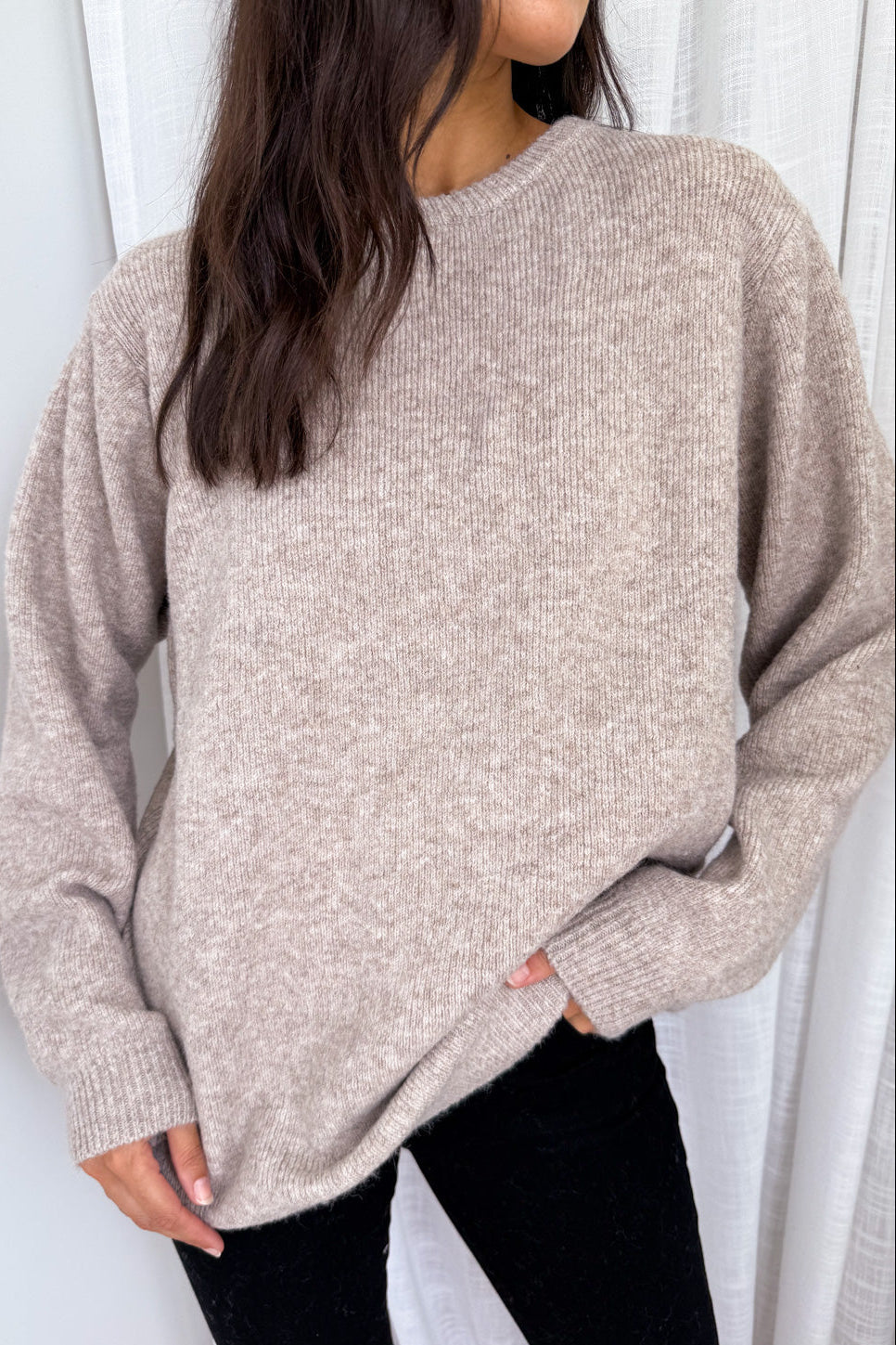 Haut en maille basique