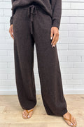 Pantalon souple en maille décontracté