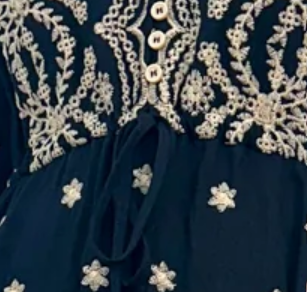 Robe imprimée Black Star